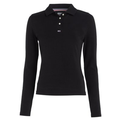 Polo à manches longues femme Tjwby Essential Polo TOMMY HILFIGER