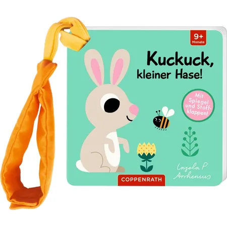 Coppenrath Verlag Mein Filz-Fühlbuch für den Buggy: Kuckuck, kleiner Hase!