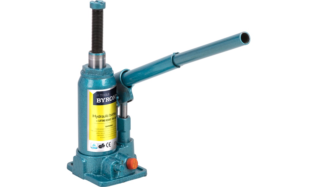 Hydraulisk flaskedonkraft 2 T