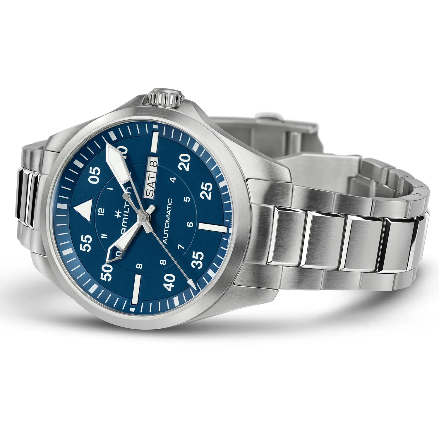 Hamilton Khaki Aviation Pilot Day Date Auto H64635140