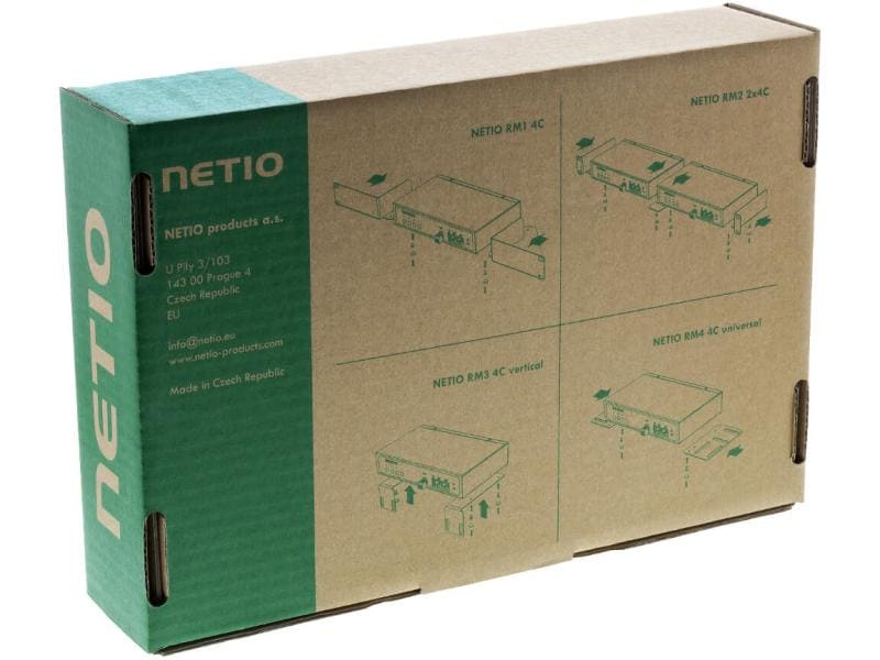 NETIO IP-Steckerleiste PowerPDU 4PS CH 4x C13 PDU mit Schaltfunktion