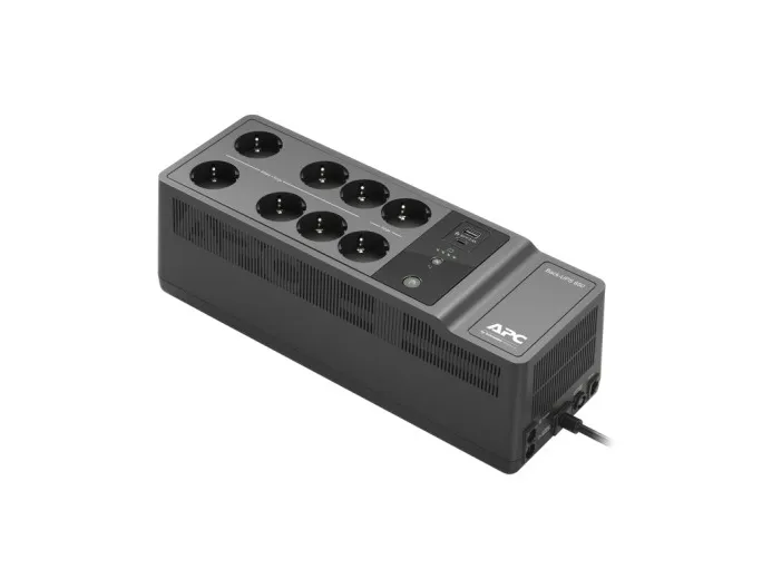 APC Back-UPS BE850G2-GR - UPS - AC 230 V - 520 Watt - 850 VA - output-stikforbindelser: 8 - sort
