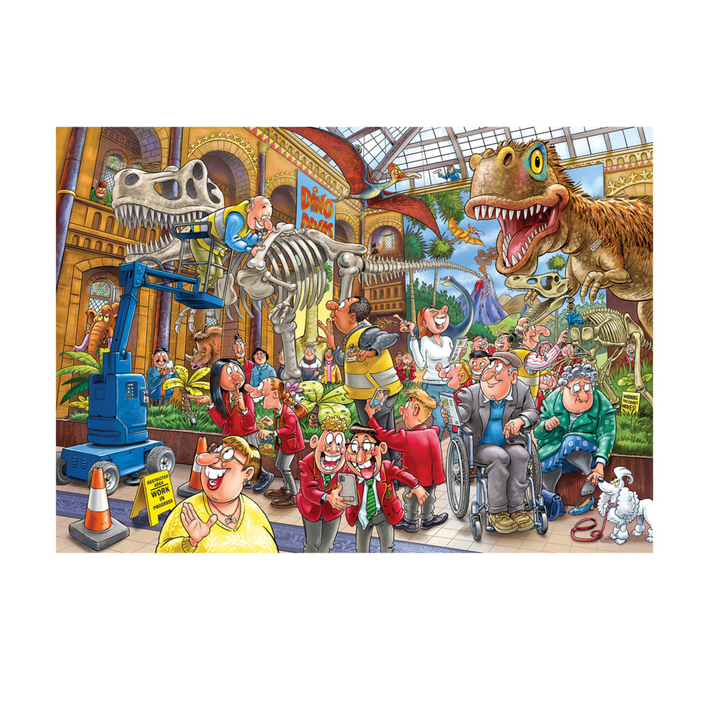 Jumbo Wasgij Mystery Puzzel 24 Paniek In Het Museum! 1000 Stukjes