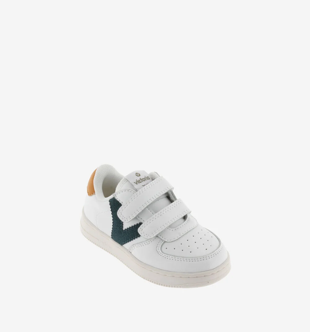 TIEMPO BASKETS CONTRASTANTES Baskets de sport pour enfant VERDE