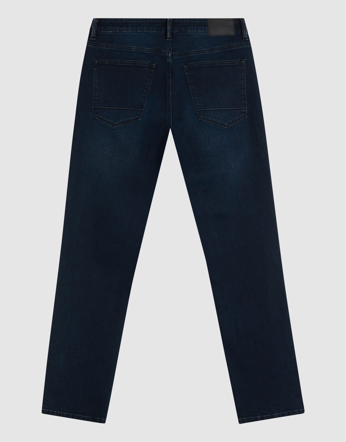 Slim Straight Fit Jeans Blauw/Zwart L34