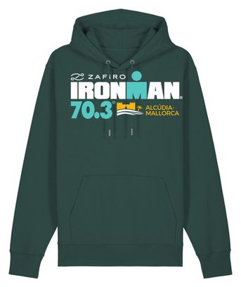 Sweat à Capuche Ironman 70.3 Mallorca Vert