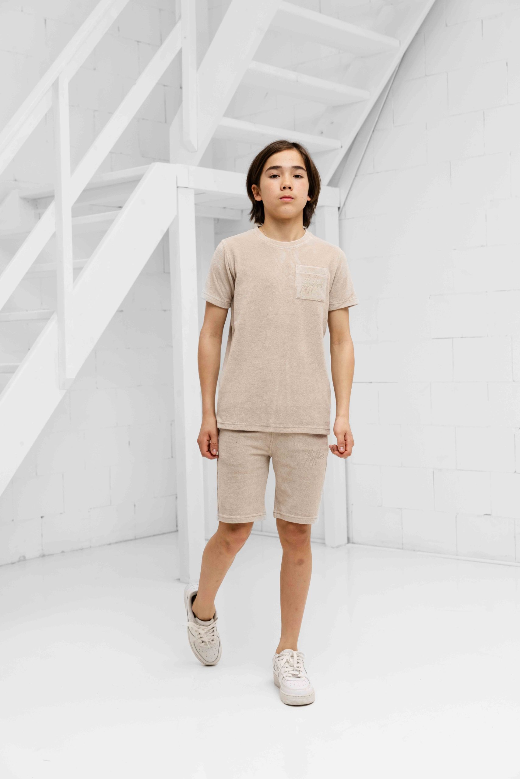 Malelions Signature Towelling Zomerset Kids Lichtbruin