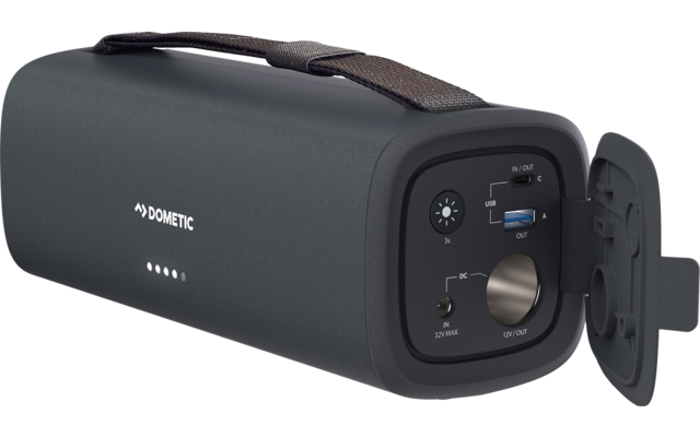 Dometic Tragbare LiFePO4 Batterie PLB15 mit Leuchte 15 Ah