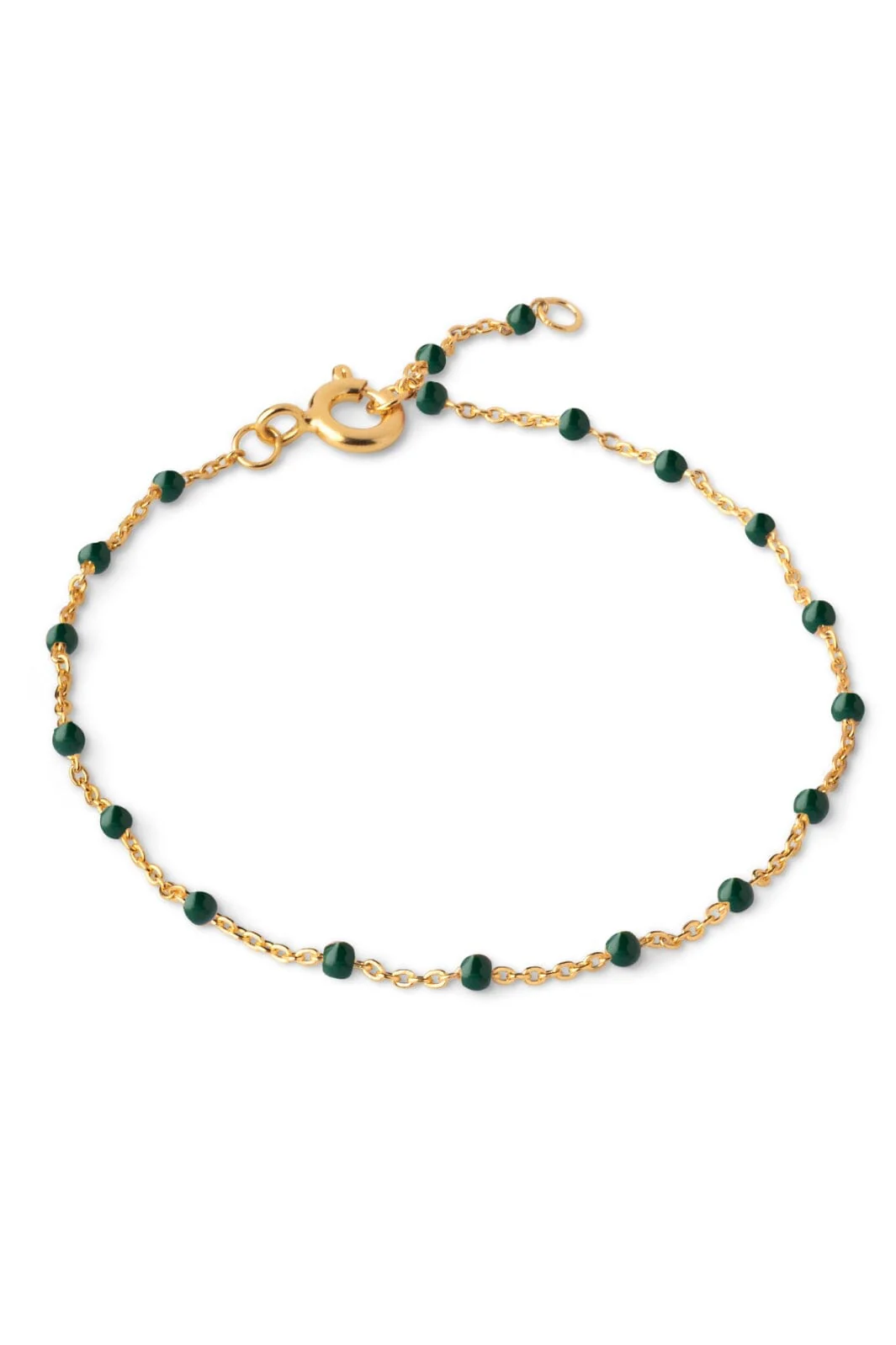 Enamel Copenhagen Bracelet, Lola 42 petrol green