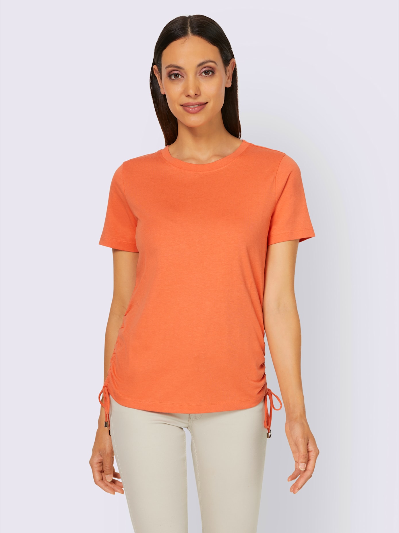 T-shirt 50% coton et 50% modal
