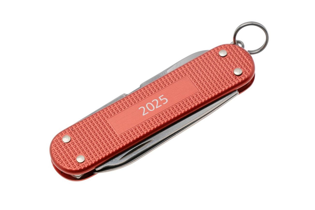 Victorinox Classic SD Alox Limited Edition 2025, 0.6221.L25 Stone Red, Zwitsers zakmes