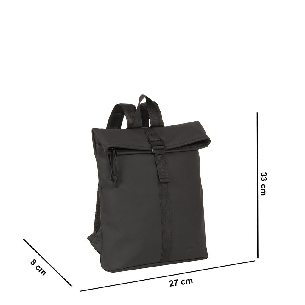 New Rebels Mart Los Angeles Rolltop Backpack Mini Black