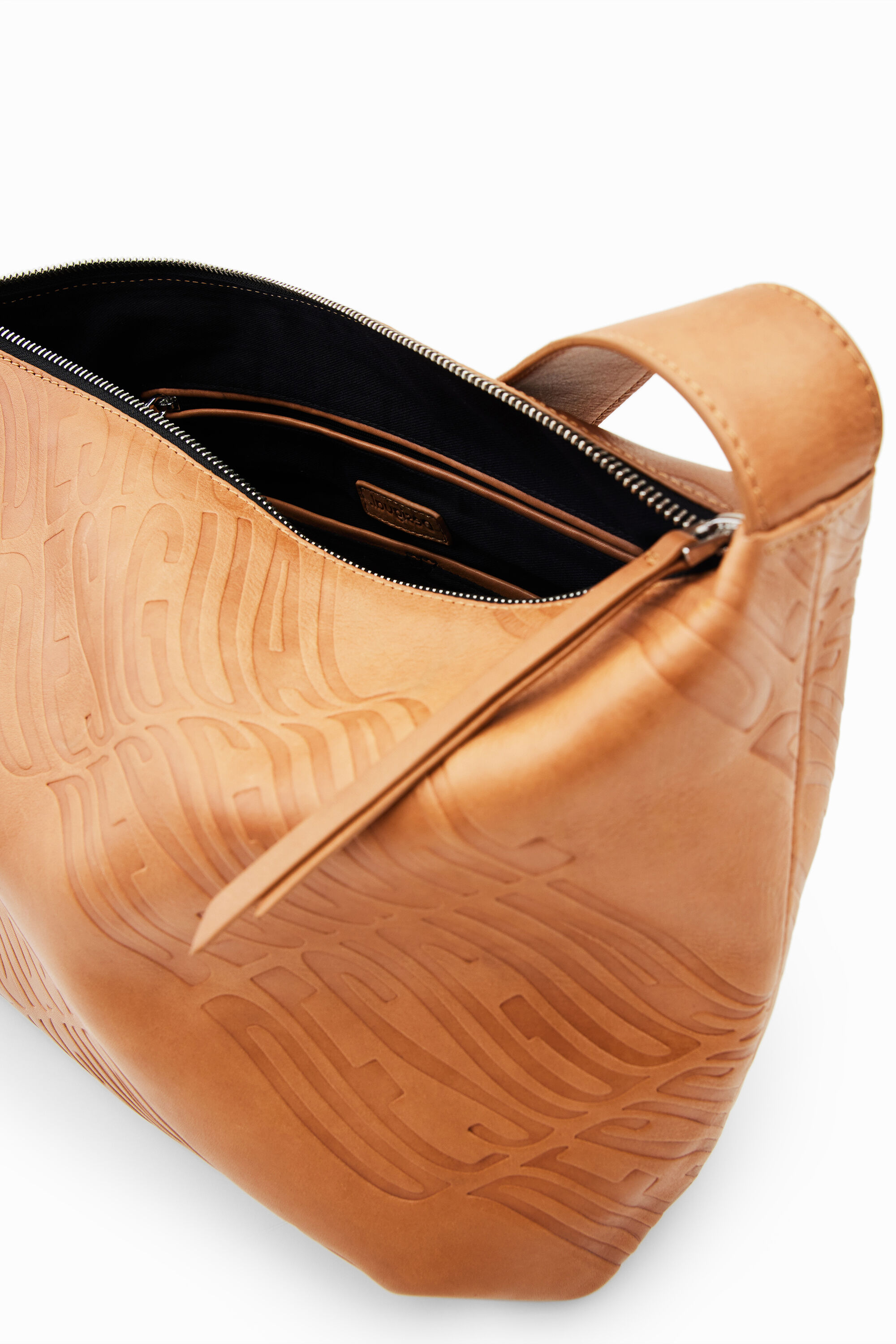 Grand sac cuir logos