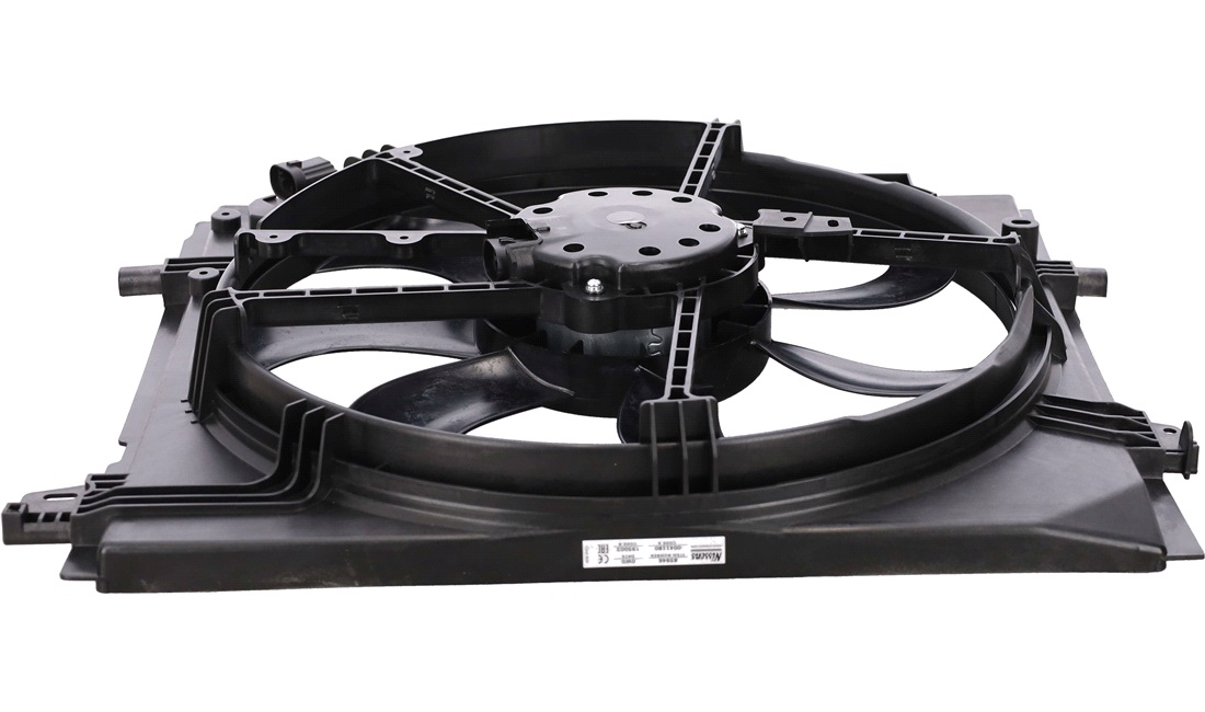 Ventilator, motorkøling