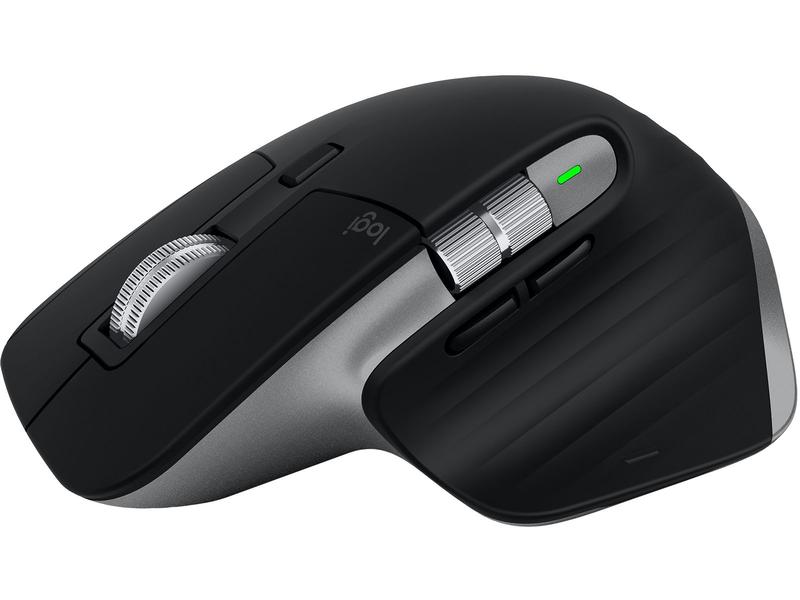 Logitech Maus MX Master 3S for Mac space grey Für Mac optimierte Präzisionsmaus mit «Logitech Flow»-Technologie