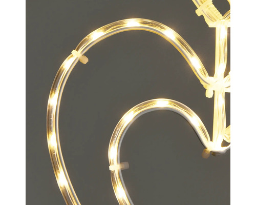LED Hart Lafiora 3-pack 0,5 m Warm Wit