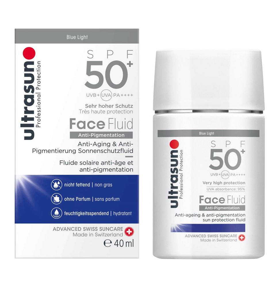 ULTRASUN Face Fluid Anti-Pigment SPF50  Fl 40 ml
