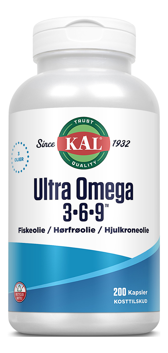 KAL Ultra Omega 3-6-9 - 200 kaps.