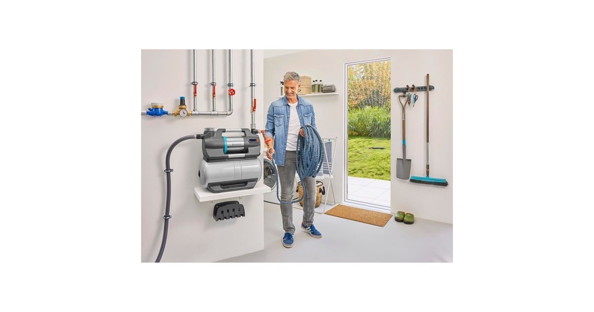 GARDENAHydrofoorpomp 5600 SilentComfort  (Grijs/roestvrij staal, Bluetooth)