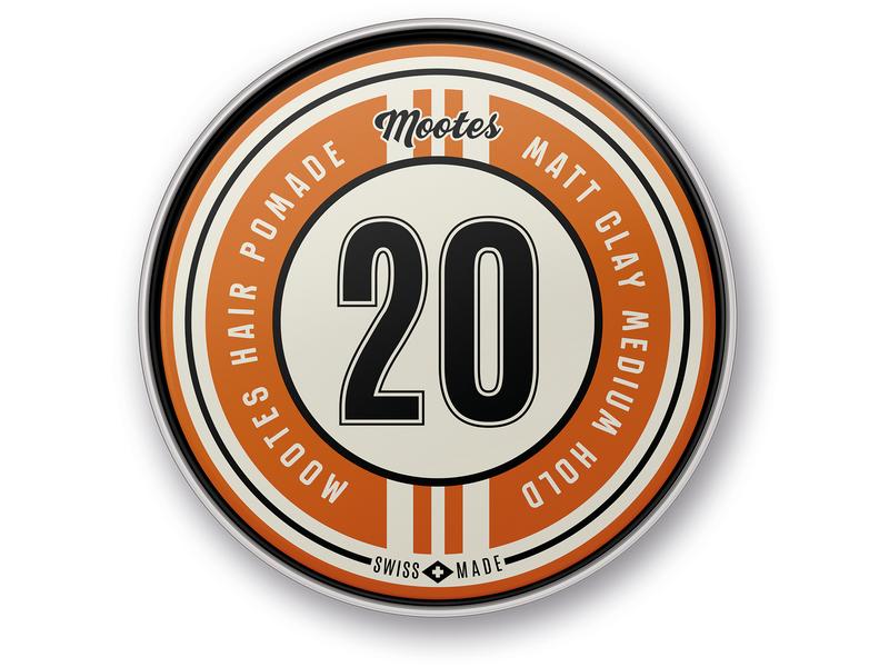 Mootes Styling Cream #20 matt 120 g Haarcreme mit mittlerem Halt und mattem Finish