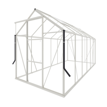 Royal Well Kate IV kweekkas aluminium wit 7,16 m²