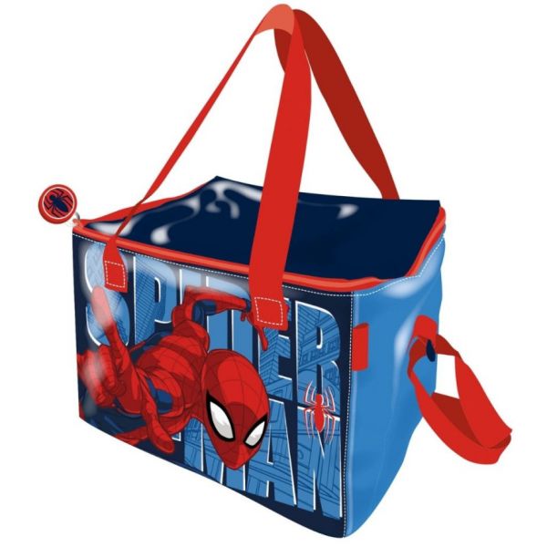 Lancheira Bolsa Isotérmica Spider-Man 22.5x15x16.5cm