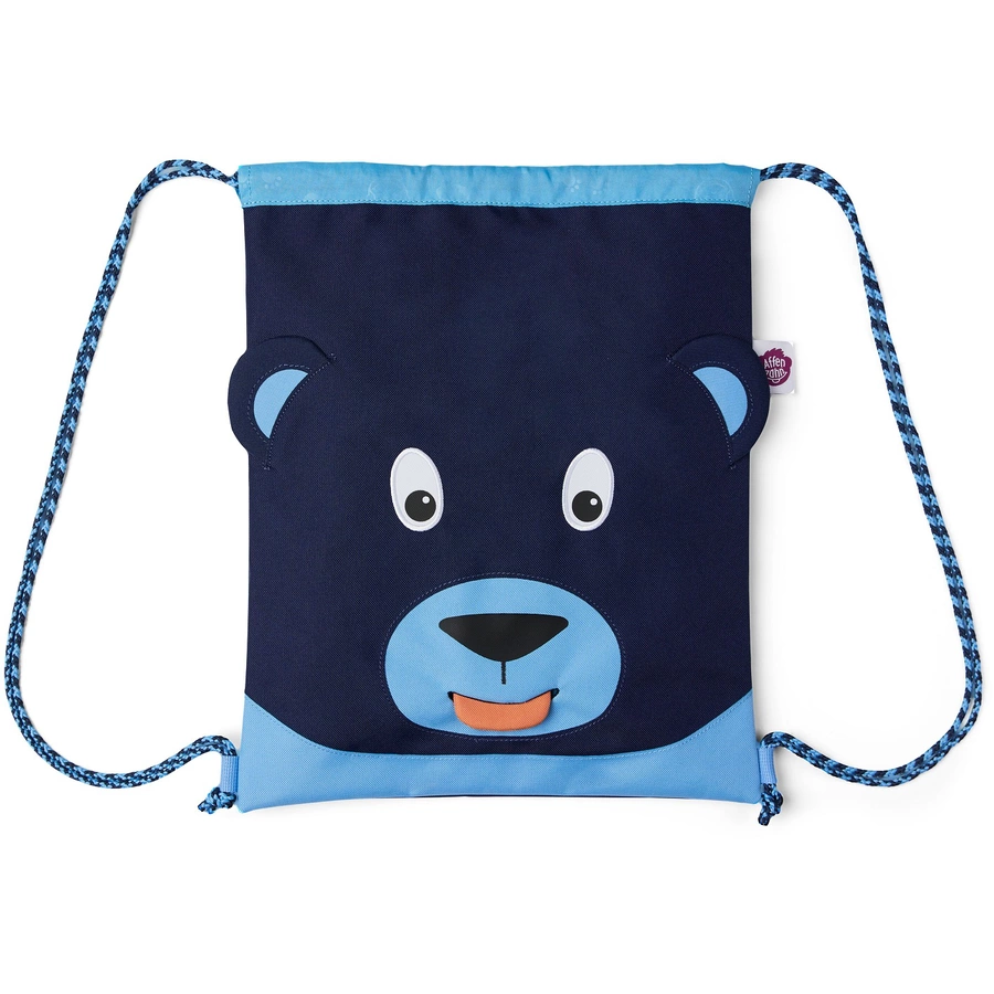 Affenzahn Turnbeutel: Bär, blau
