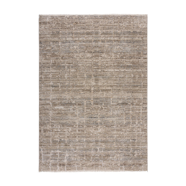 Abstract vloerkleed - Martino Taupe