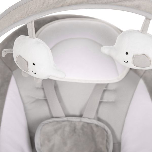 Bo Jungle B-Portable Swing Dolphy Wood Pure White