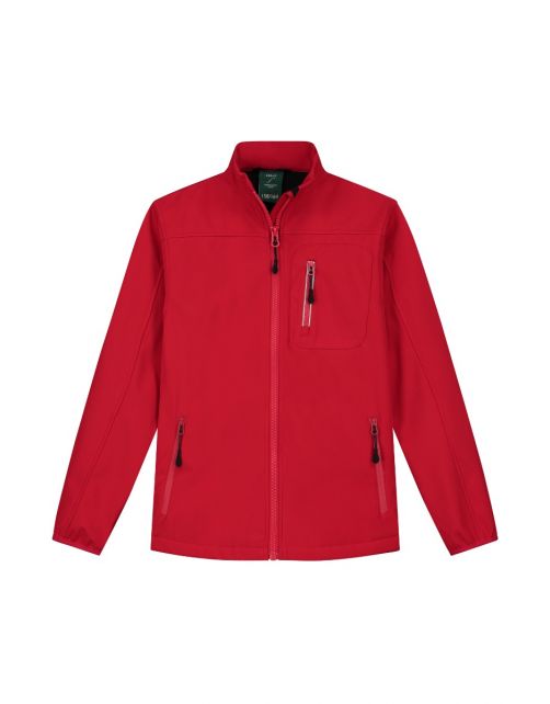 Ardy's Meisjes Softshell Jas Rood - Outdoorjas