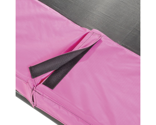EXIT Silhouette Trampoline met Veiligheidsnet 254 x 153 cm Roze