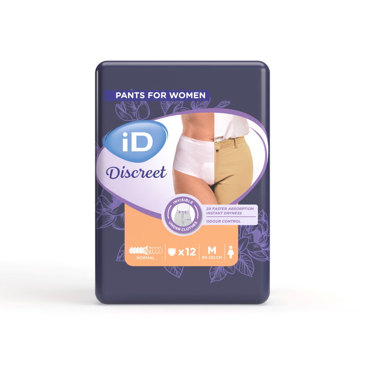 ID DISCREET Discreet Pants<br>12 Stück, Beutel, M, Normal