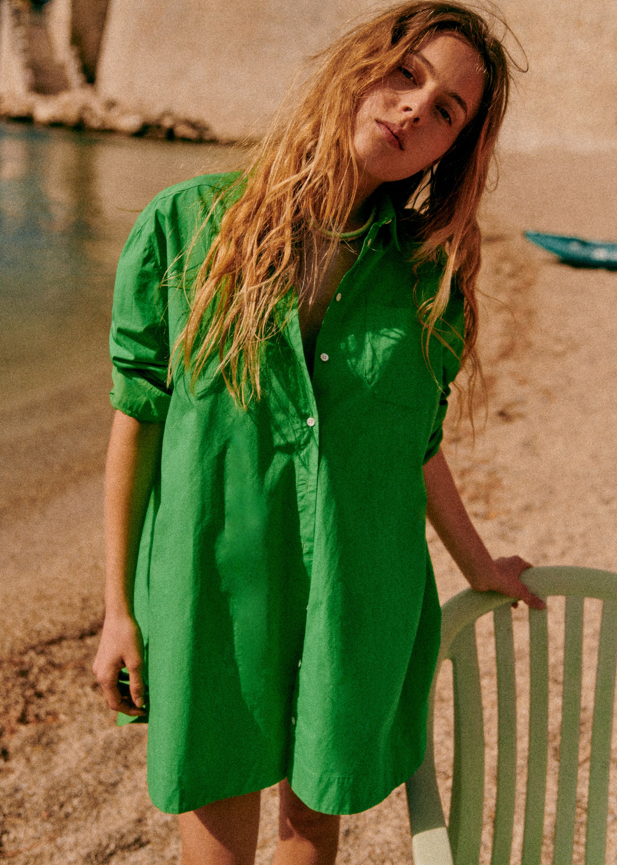 Robe Maxine - Vert Flash - E-SHOP/LE BAIN 5905690