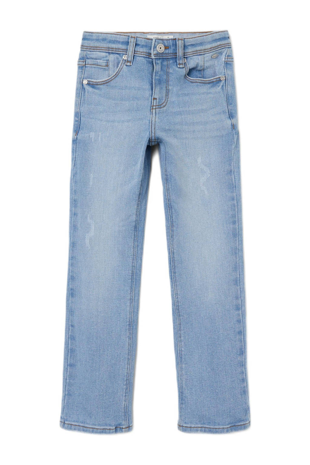 NAME IT straight leg jeans NKMRYAN light blue denim