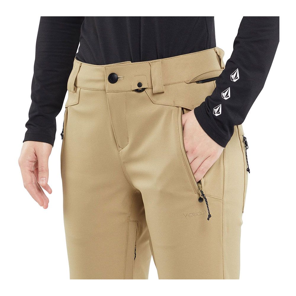 Volcom SPECIES - Pantalon ski Femme dark khaki