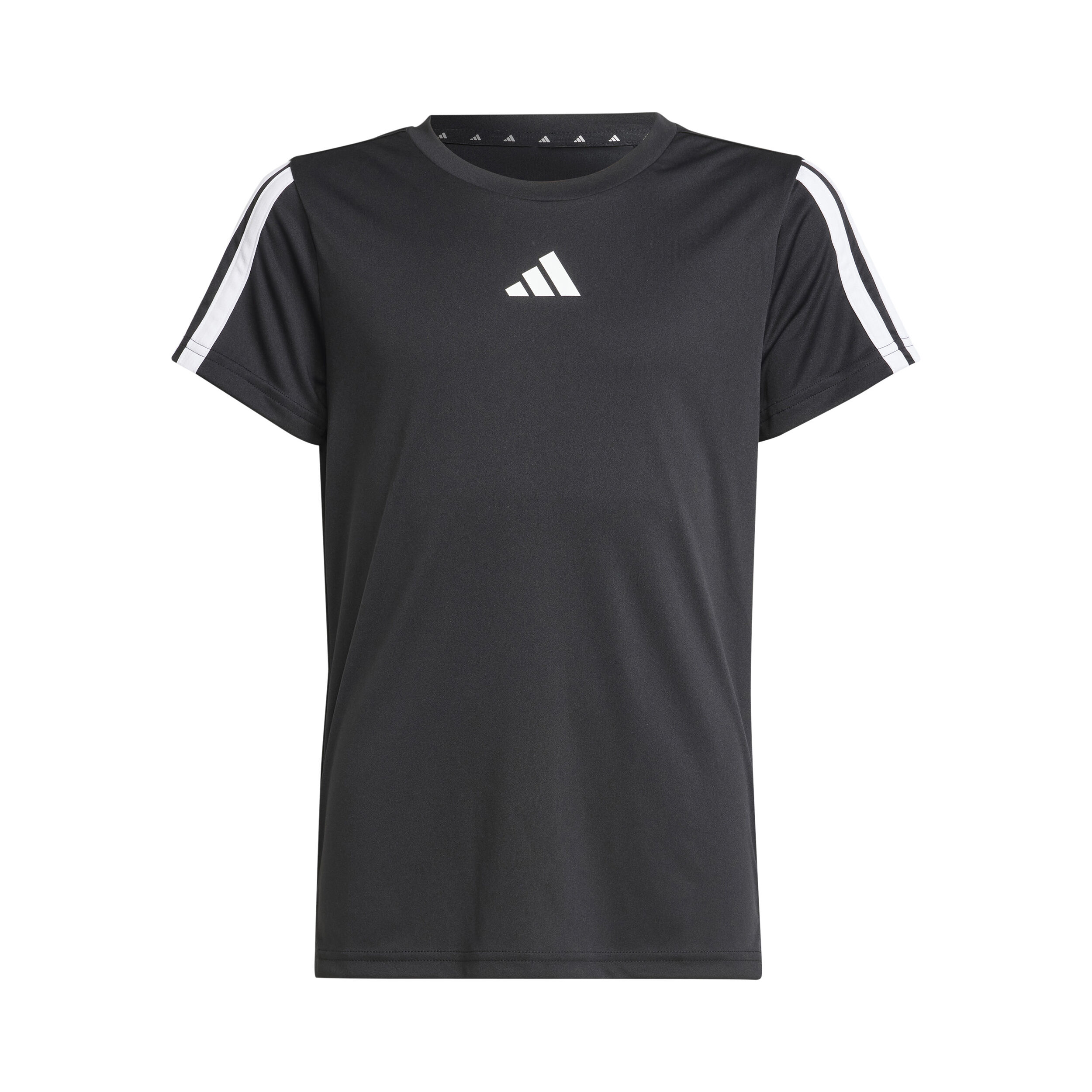 adidas Training Essentials 3 Stripes T-shirt Enfants - Noir , Blanc