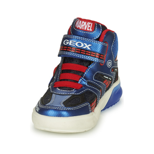 Geox - J GRAYJAY BOY C - Bleu / Rouge