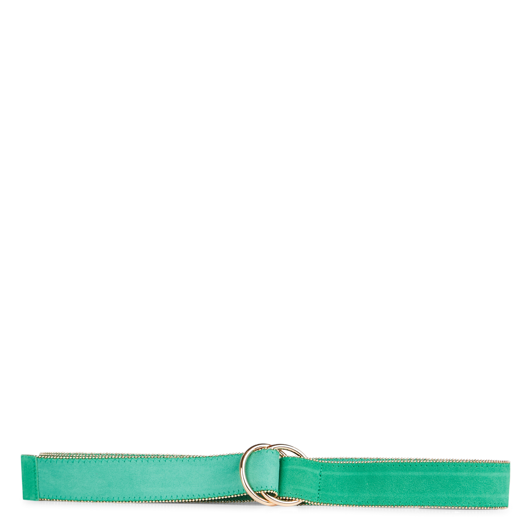 KILLA - Ceinture en cuir à boucle | Vert