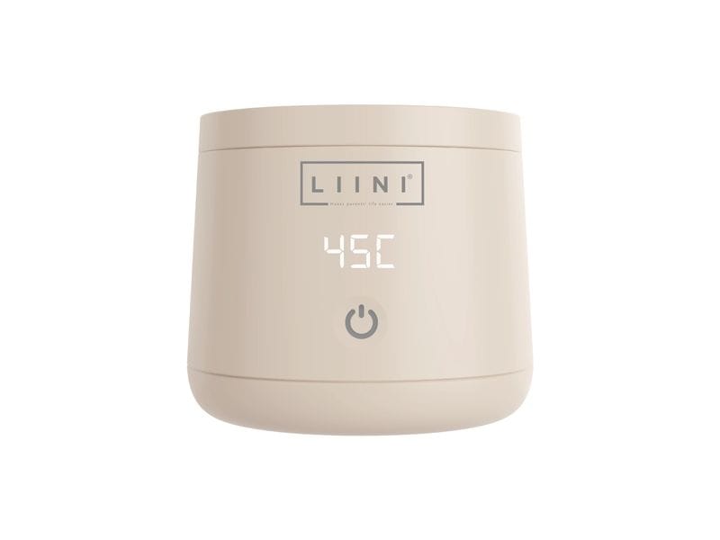 LIINI Flaschenwärmer 3.0 Beige Flaschenwärmer mit 75 W Leistung für schnelles Aufwärmen