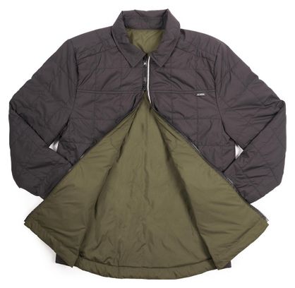 Chemise Chrome Two Way Insulted Shaket Noir / Vert Olive