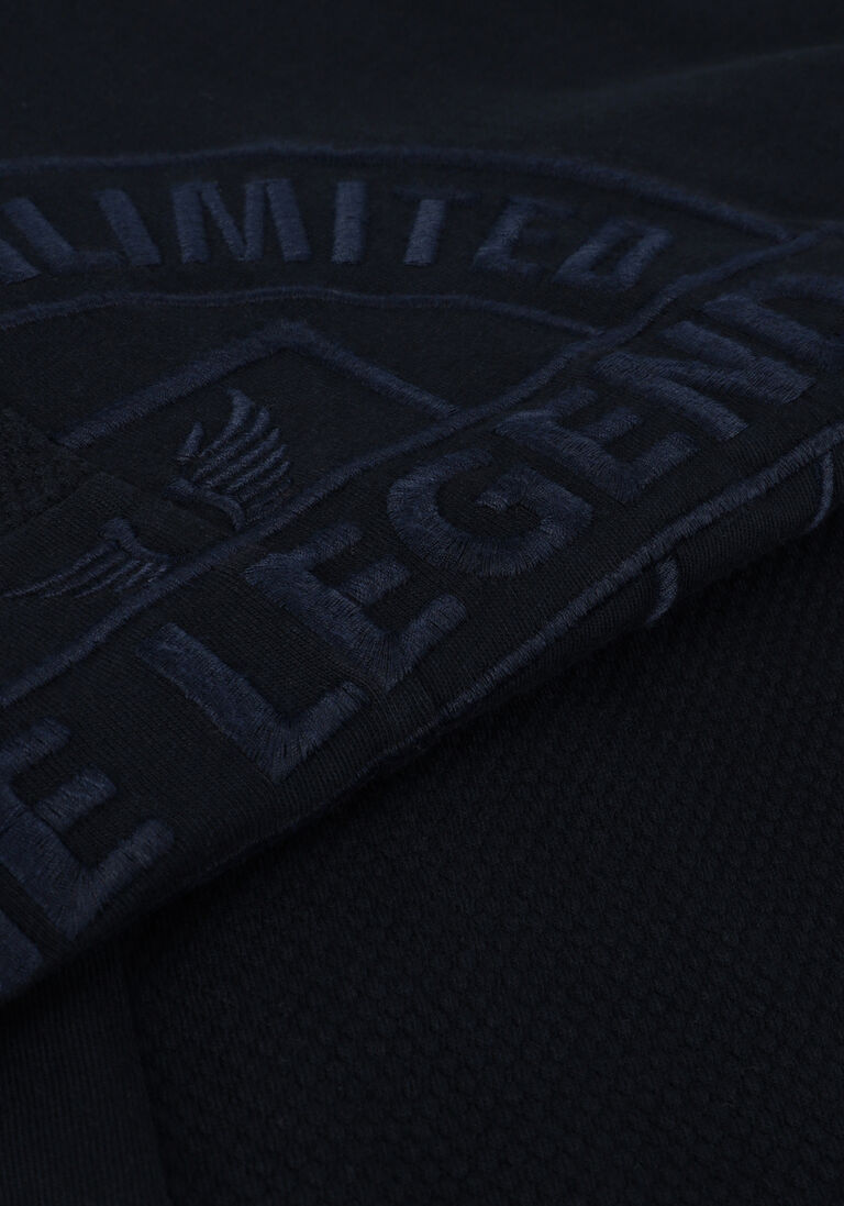 PME LEGEND blauwe pme legend t-shirt short sleeve r-neck play mix pique