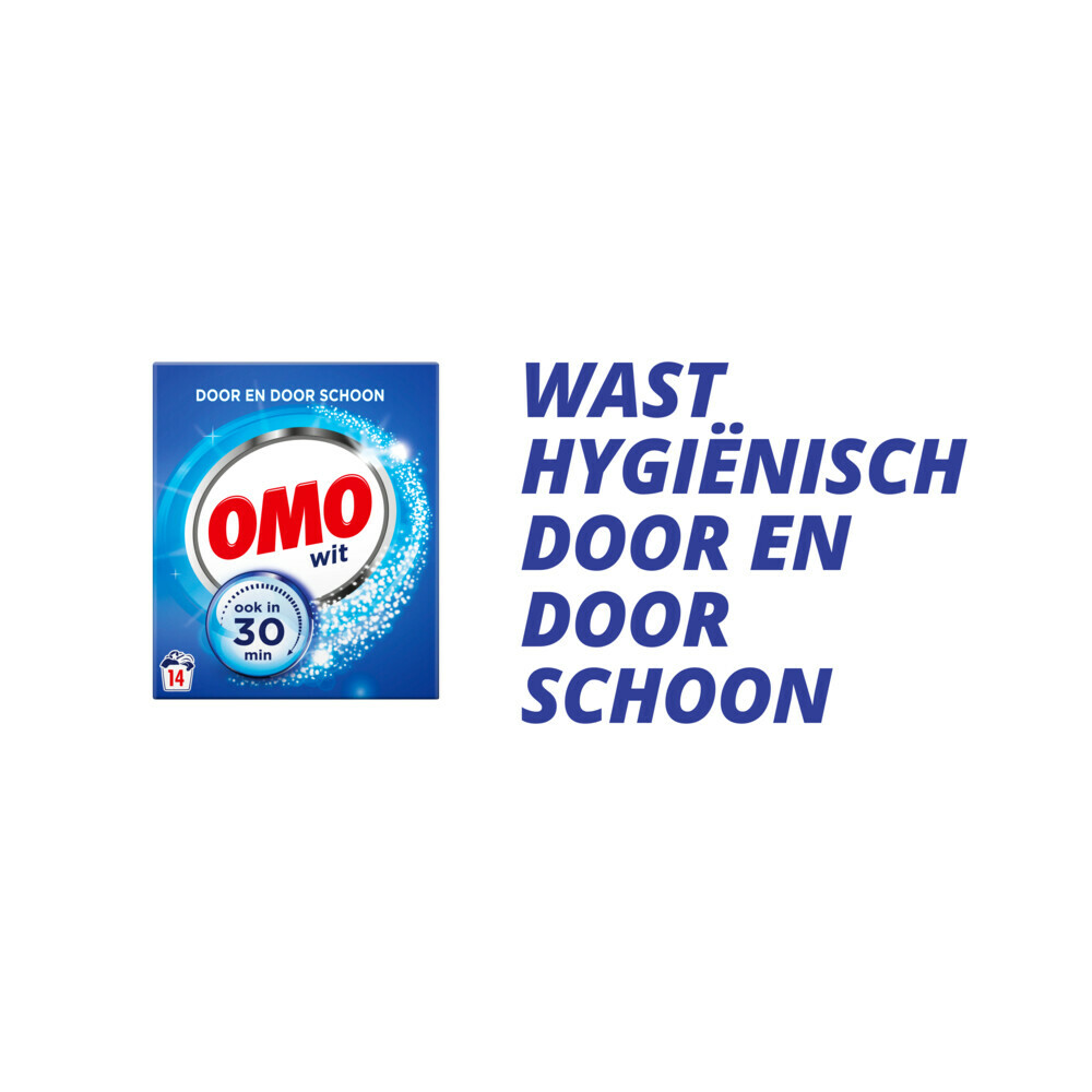 OMO Waspoeder Wit 14 Wasbeurten798 gr