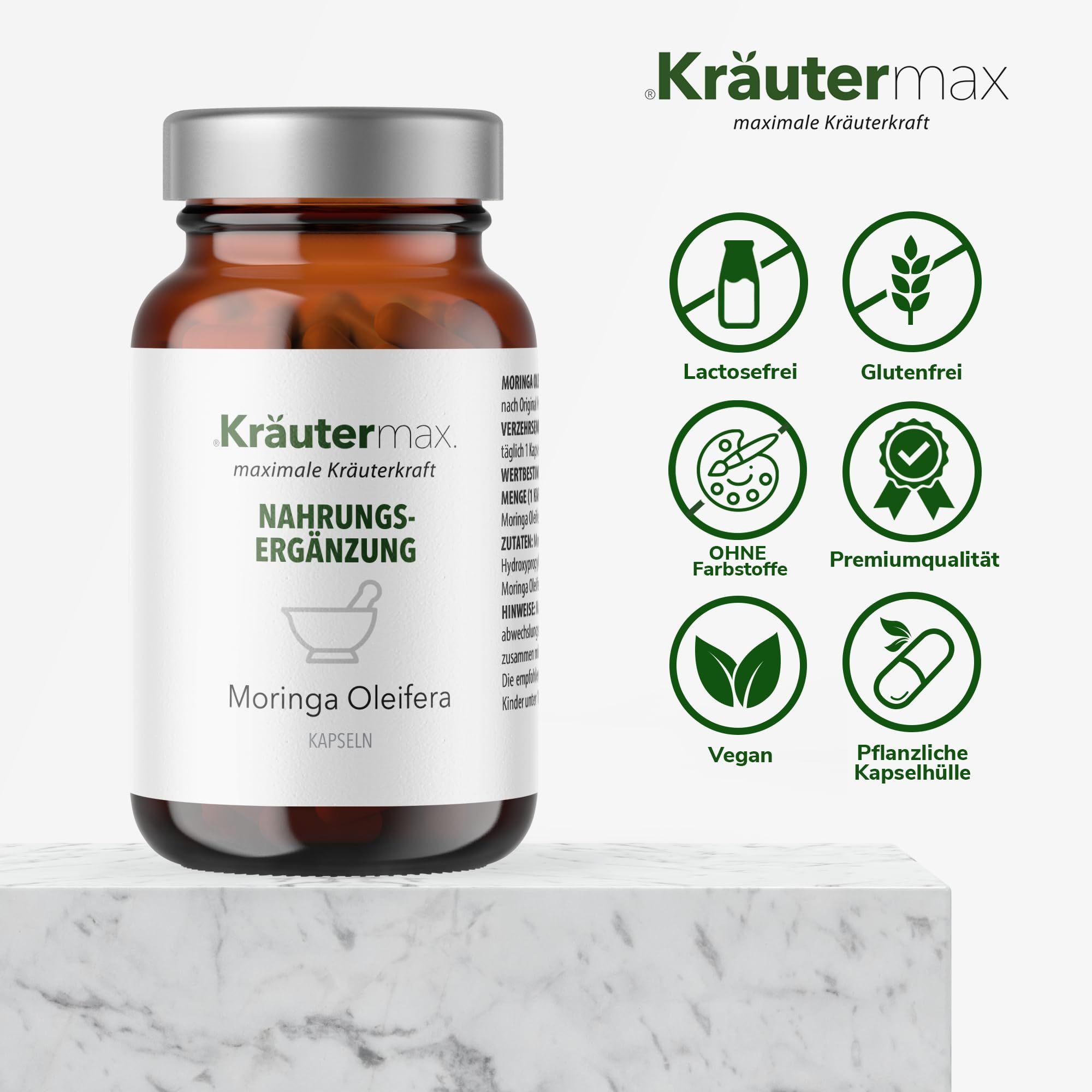 Kräutermax Moringa Oleifera Kapseln
