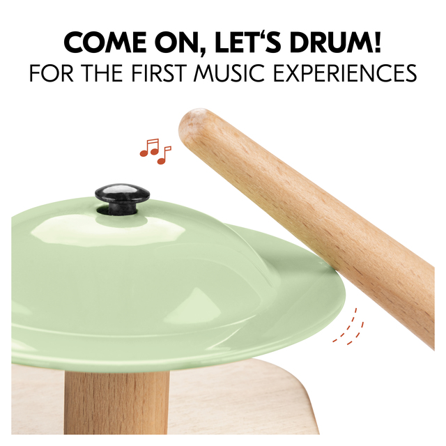 Hauck Play Drums S Aktivitetsleke til Lekebrikke, Animals