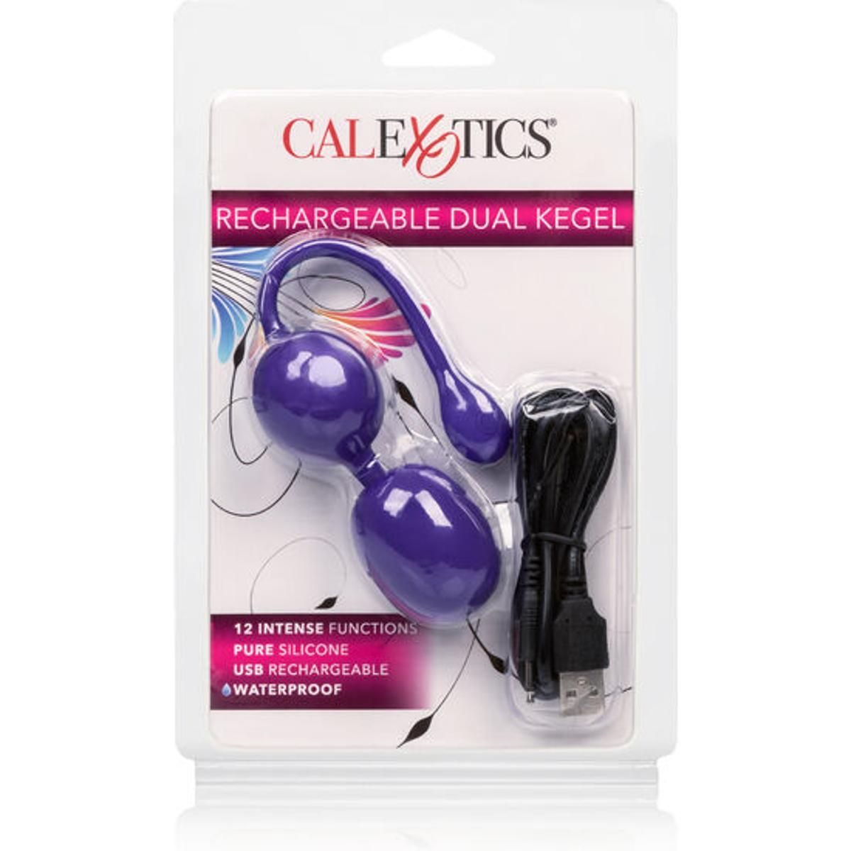 Rechargeable Dual Kegel | Kegelkugeln für effektives Beckenbodentraining | California Exotics
