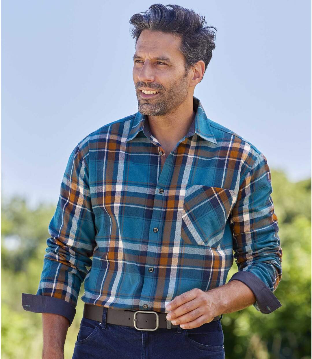 Chemise Flanelle à Carreaux Atlas®