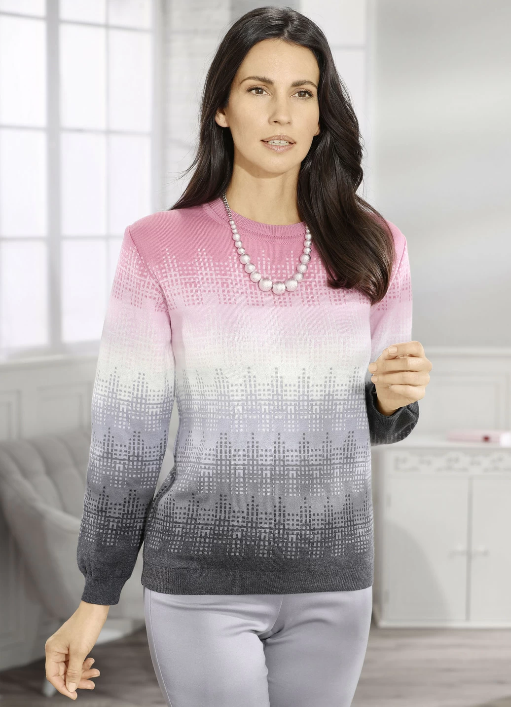 Pullover in Jacquard-Dessin
