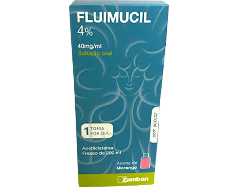 SOLUÇÃO FLUIMUCIL ORAL 40MG/ML 200ML