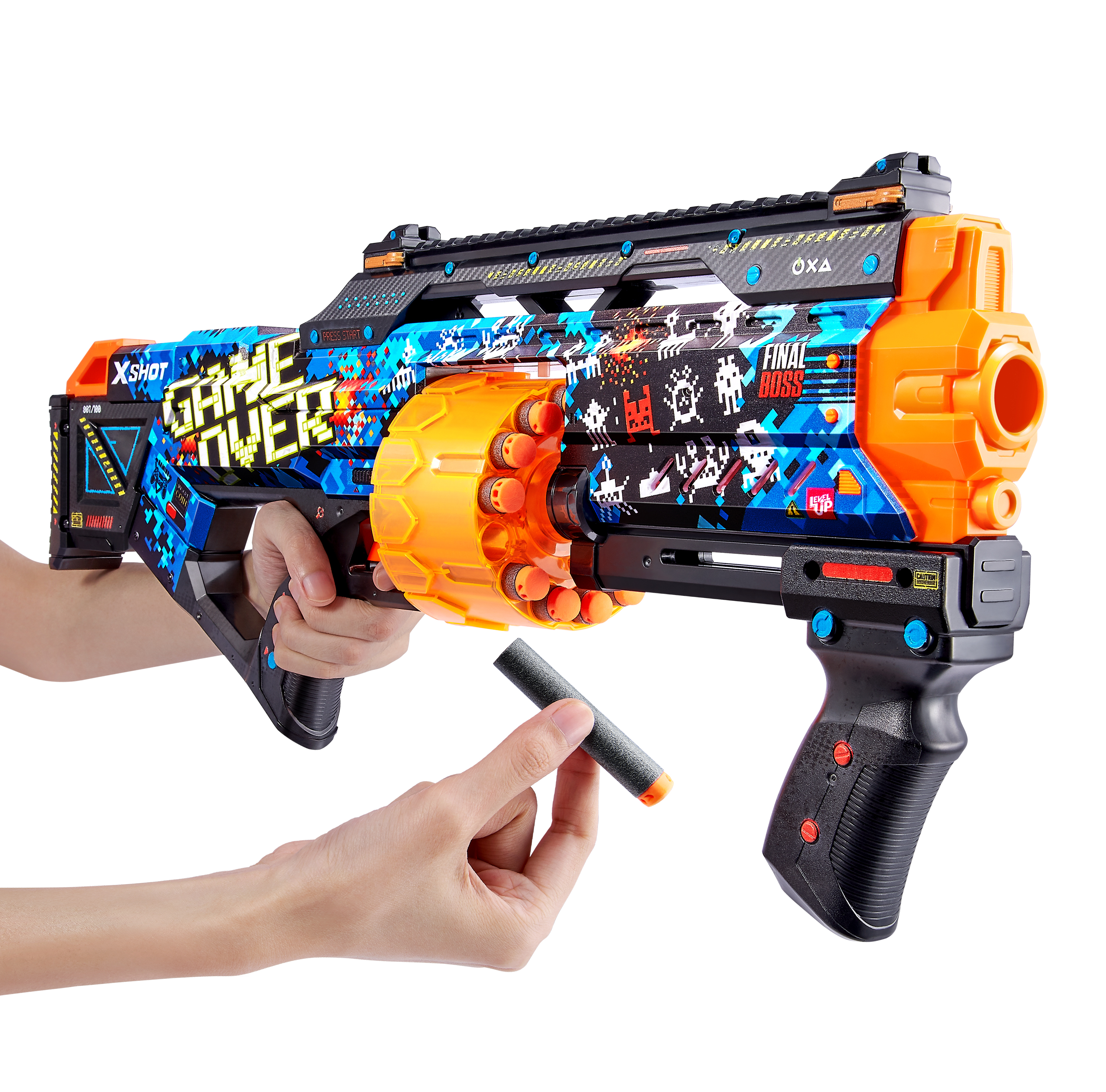 Blaster X-SHOT GAME OVER mit 16 Darts