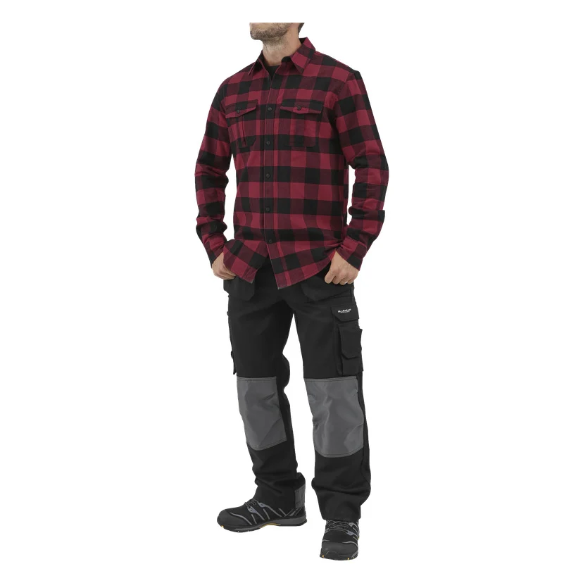 Flanellskjorte herre XL